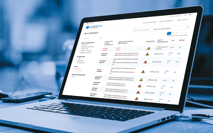 Chemicals data management