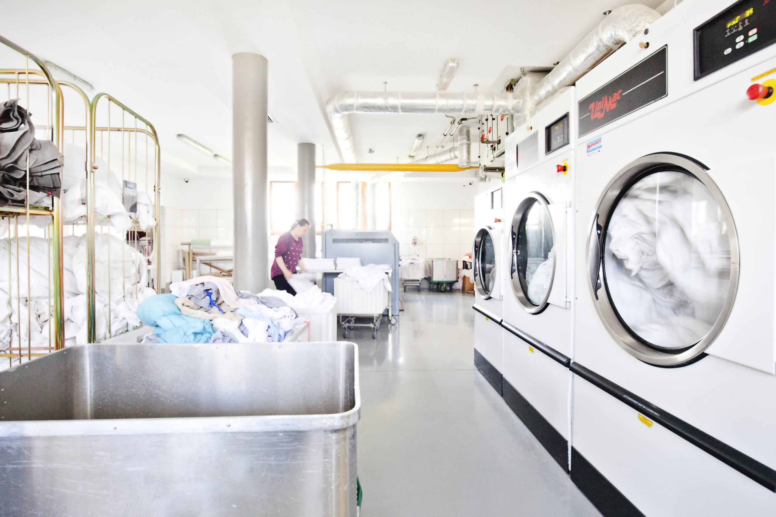 laundry washing machines clean zone bright modern